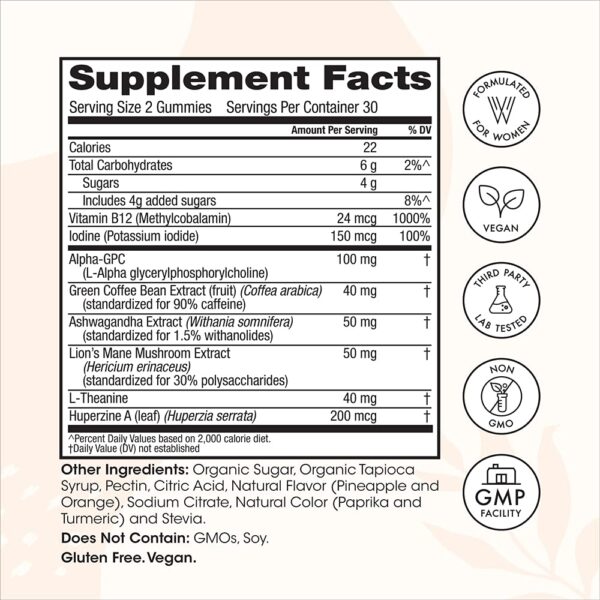 Rise Up Nootropic Focus Gummy - Image 2