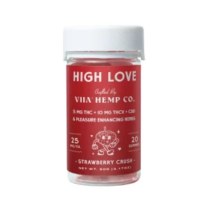 VIIA Hemp Co. High Love – THC Libido Gummies